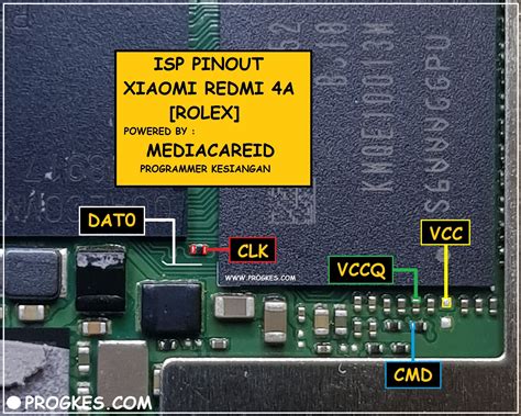 redmi note 4 isp pinout